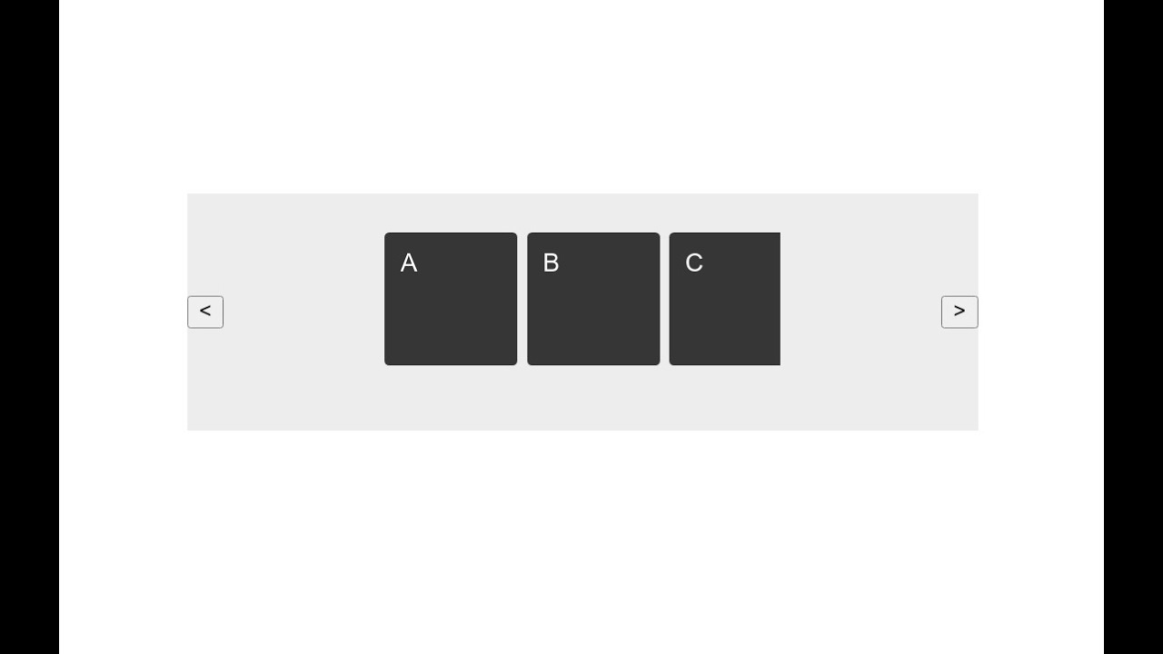 How to create a simple, intuitive vanilla Javascript Carousel (with explanation)