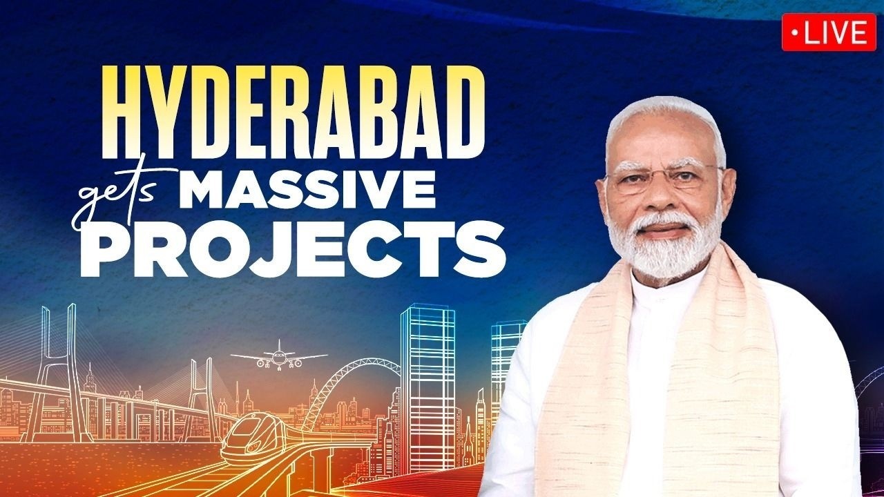 LIVE: PM Modi launches multiple development projects in Hyderabad | TS3 NEWS