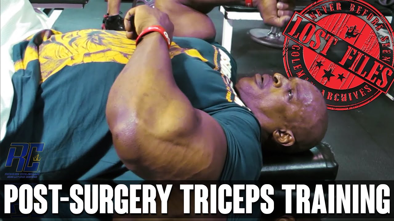 Ronnie Coleman 1,000 rep Tricep Workout - Lost Files | Ronnie Coleman
