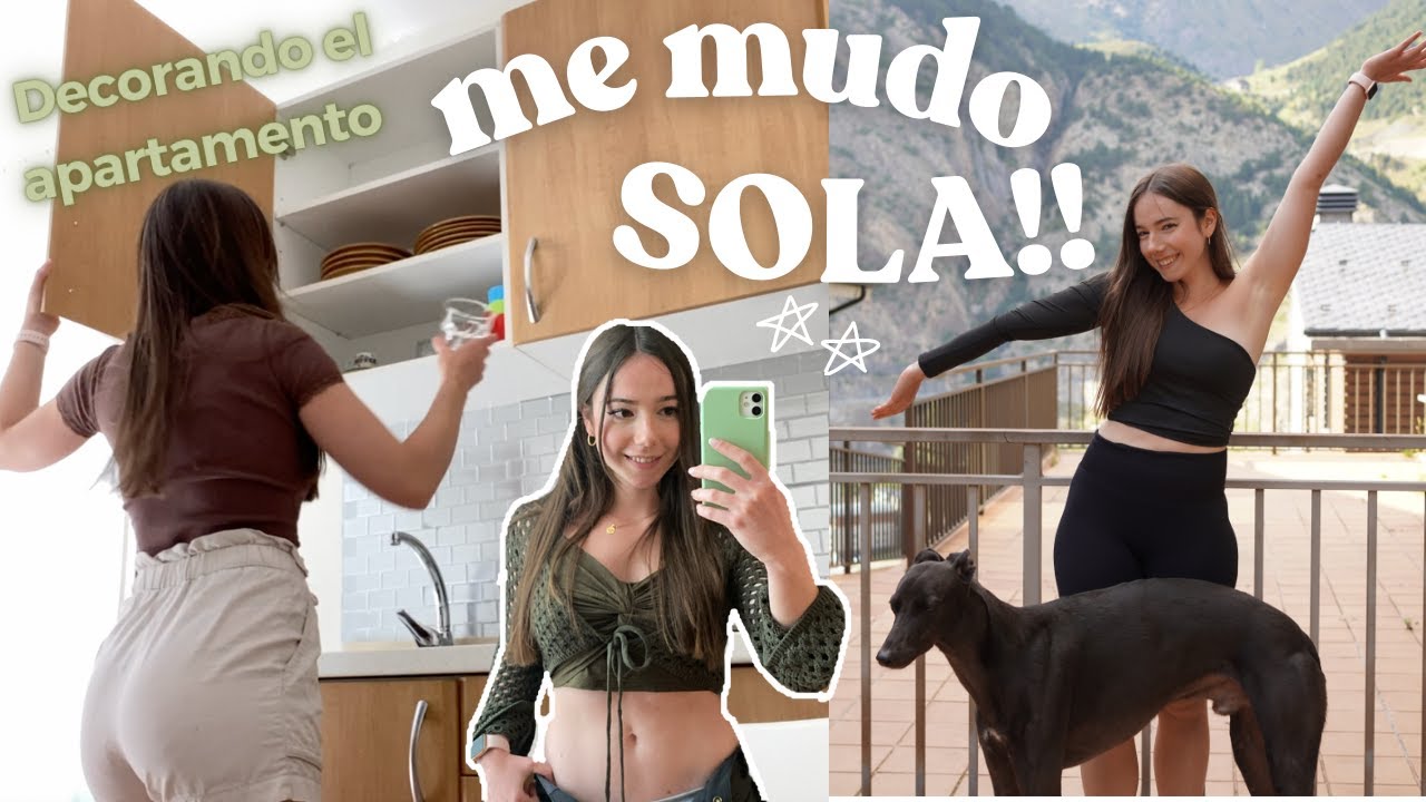 Me mudo sola a otro país🏡📦 Decorando el apartamento + lo que NO te he contado