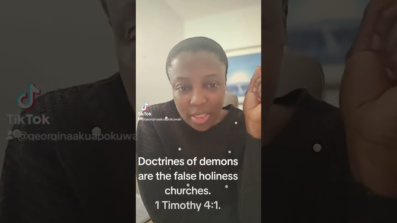 The doctrines of demons by the false Holiness churches.