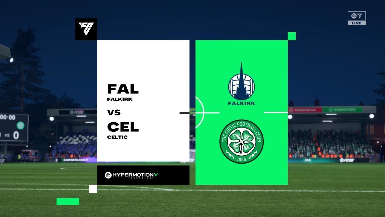 FC 26 | Falkirk vs Celtic Scottish Premiership 2025/26 - Full Gameplay PS5™ [4K HDR]