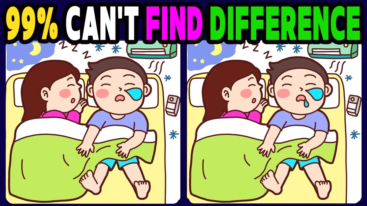 【Spot & Find The Differences】Can You Spot The 3 Differences? Challenge For Your Brain! 745