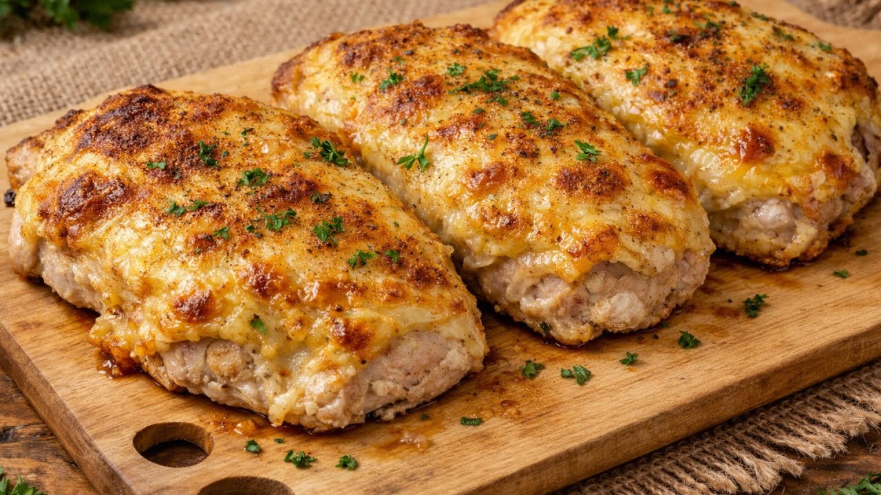 Quick Cheesy Chicken Schnitzel: Crispy, Juicy & Cheesy — A Delicious and Easy Dinner