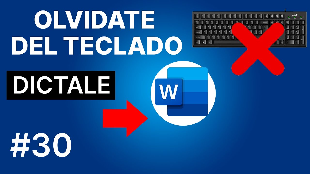 La Forma MÁS RÁPIDA de Escribir en Word ✍️🎤 | Dictado por Voz