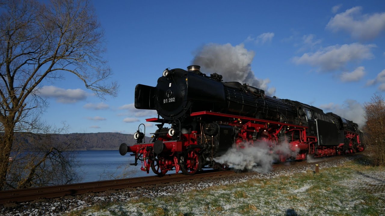 Bye, Bye 01 202 - Mit 01 202 und 01 519 nach Meiningen und zurück