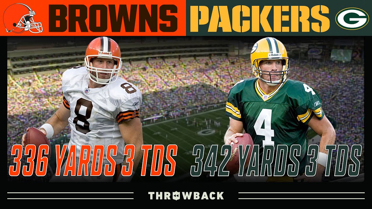 Dilfer & Favre Dueling! (Browns vs. Packers 2005, Week 2)