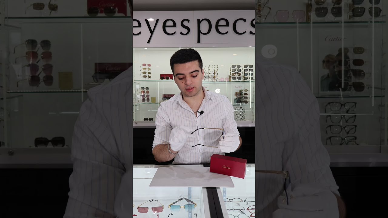 One of the most Iconic Collection from Cartier The Santos #glasses #shorts #cartier