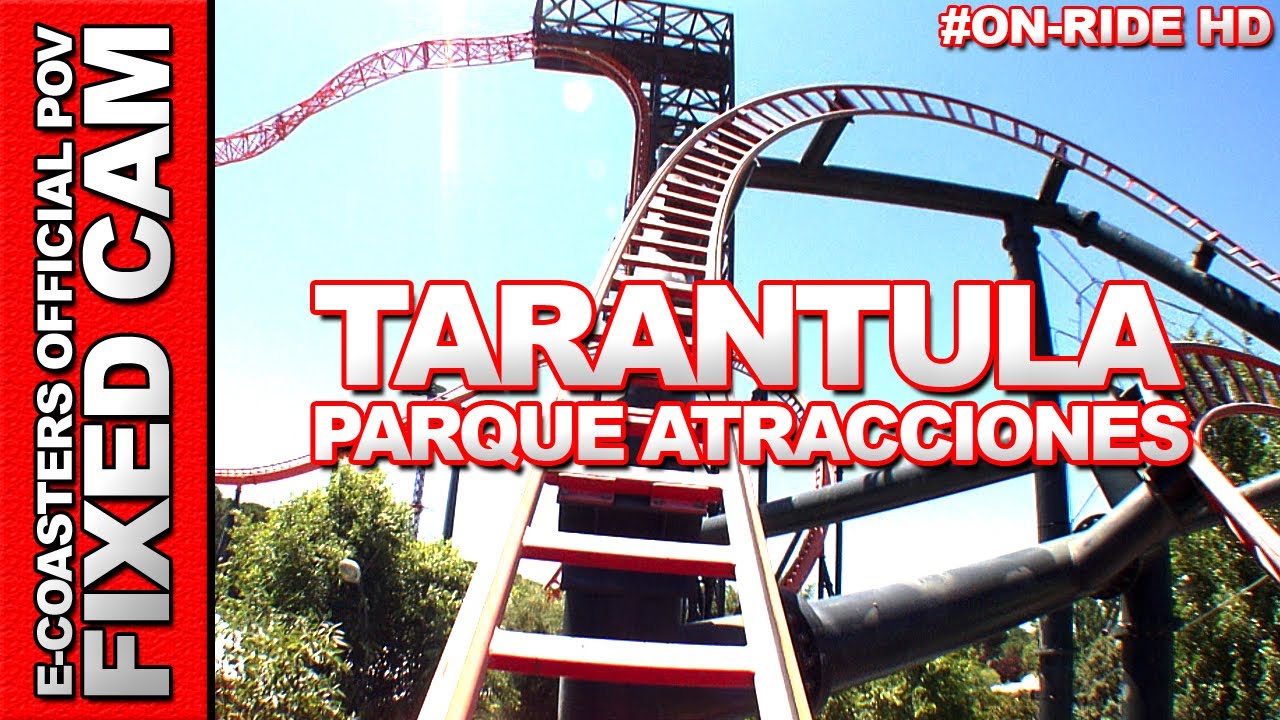 Tarantula - Parque de Atracciones Madrid | On-Ride (ECam HD)