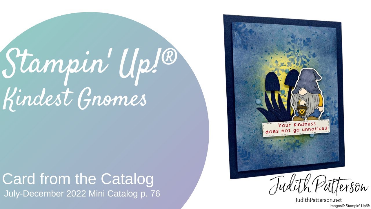 Stampin' Up! Kindest Gnomes ~ Card from the Catalog