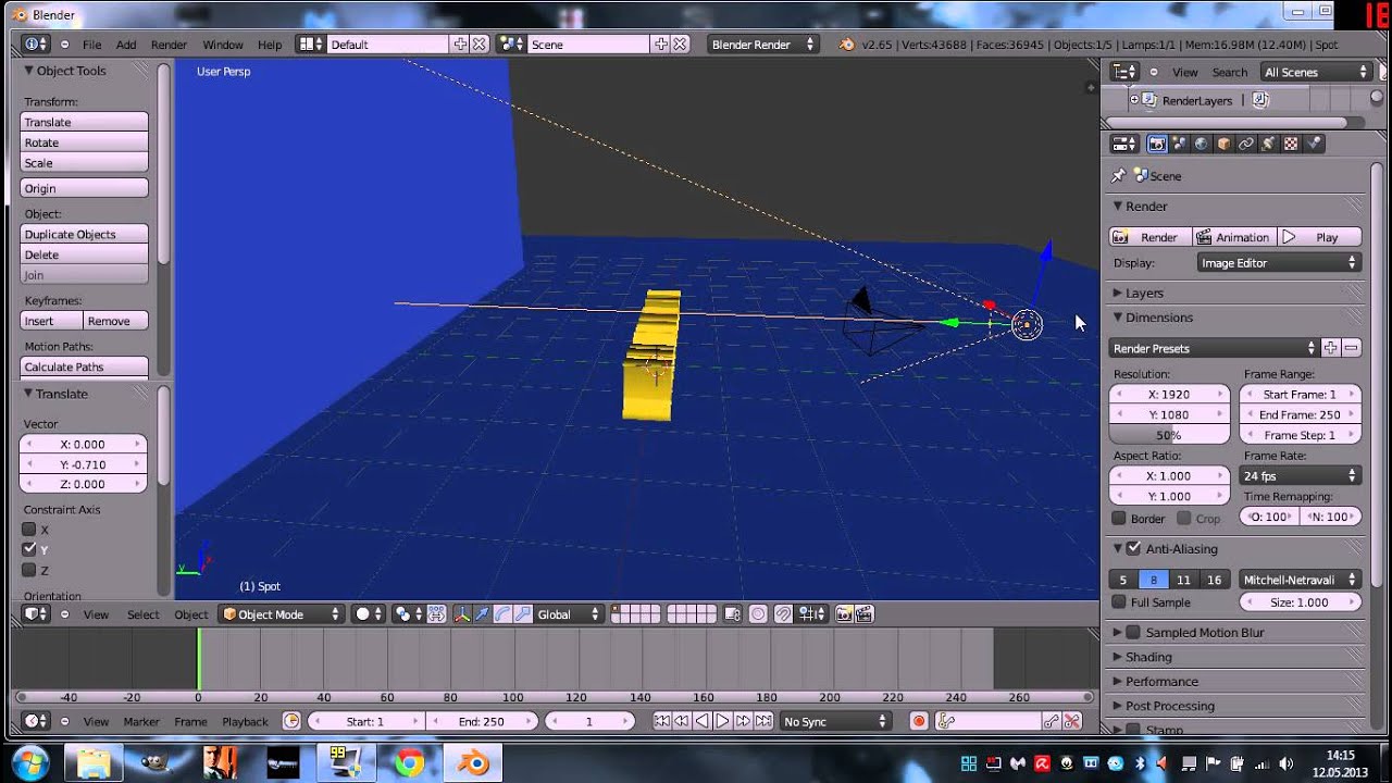 Blender Intro Tutorial [German]
