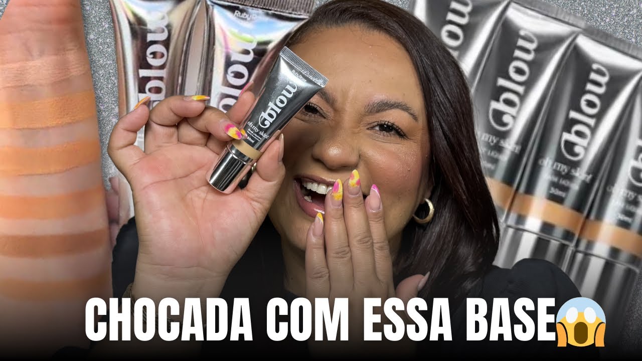 BASE BLOW Ruby Rose VALE A PENA? 😱 Primeiras Impressões + Teste Real na Pele