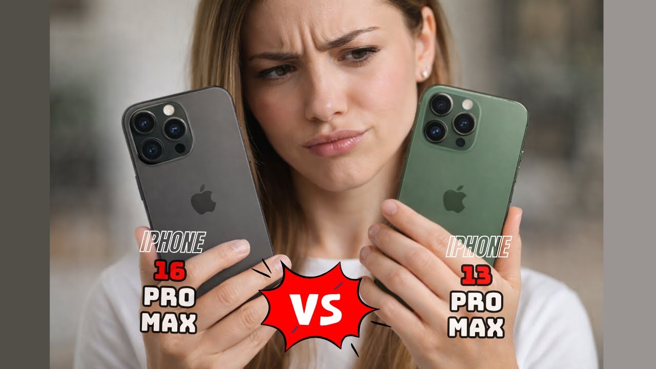 IPHONE 16 PRO MAX VS IPHONE 13 PRO MAX