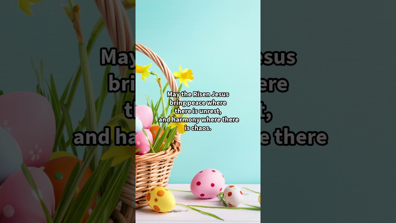 30s Prayer for Peace 🌿 Let Jesus Bring Harmony This Easter