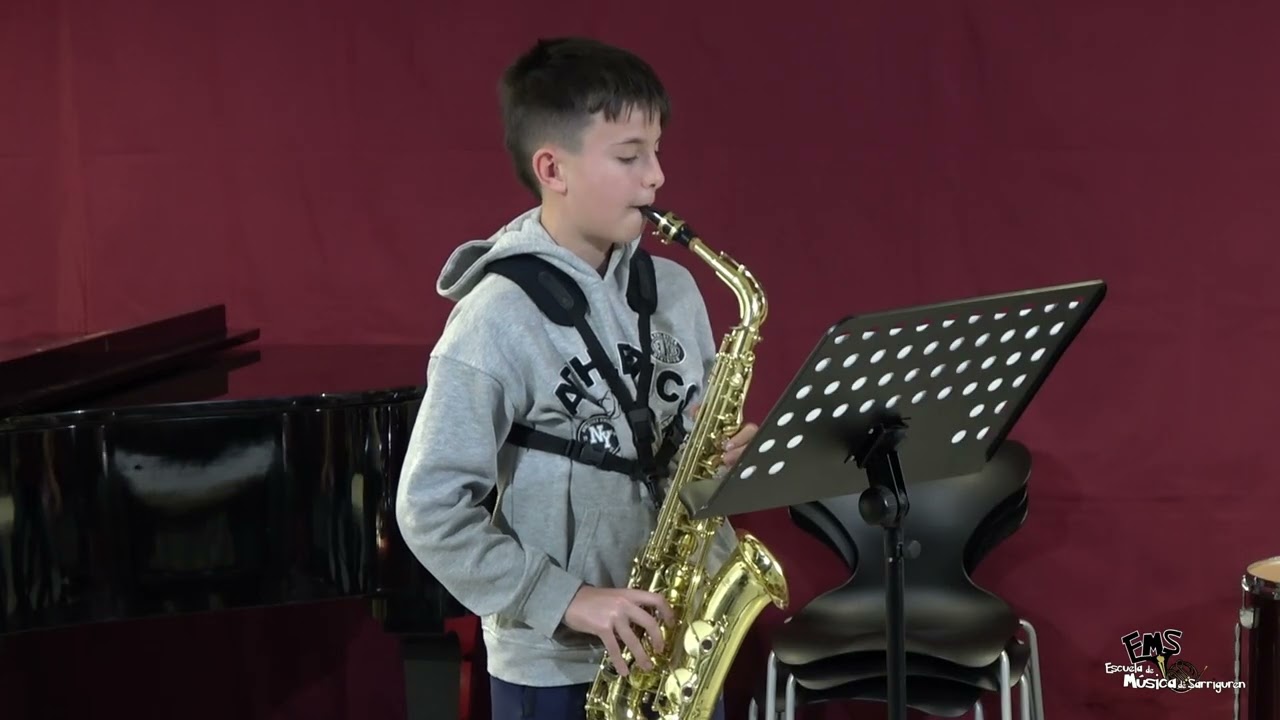 25/26 2º Trim. Saxofón de la Escuela de Música de Sarriguren