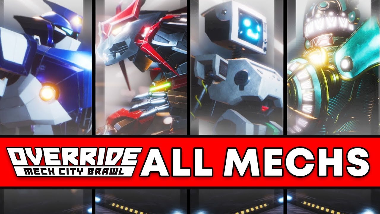 Override Mech City Brawl All Mechs Ultimate | Override Characters Super Powers