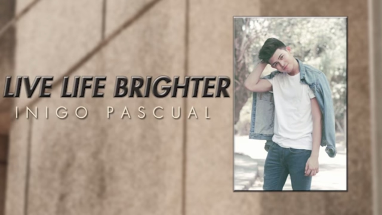 Inigo Pascual - Live Life Brighter (Audio)