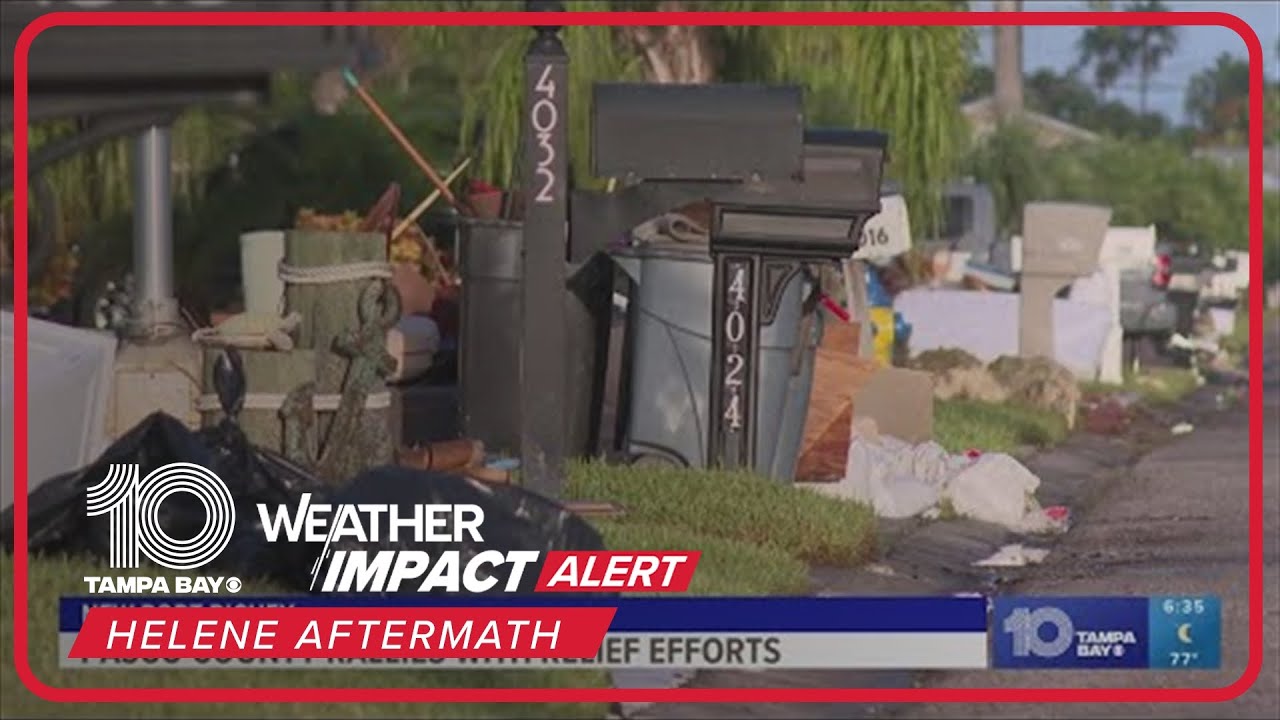 Relief efforts underway in Pasco County after Hurricane Helene
