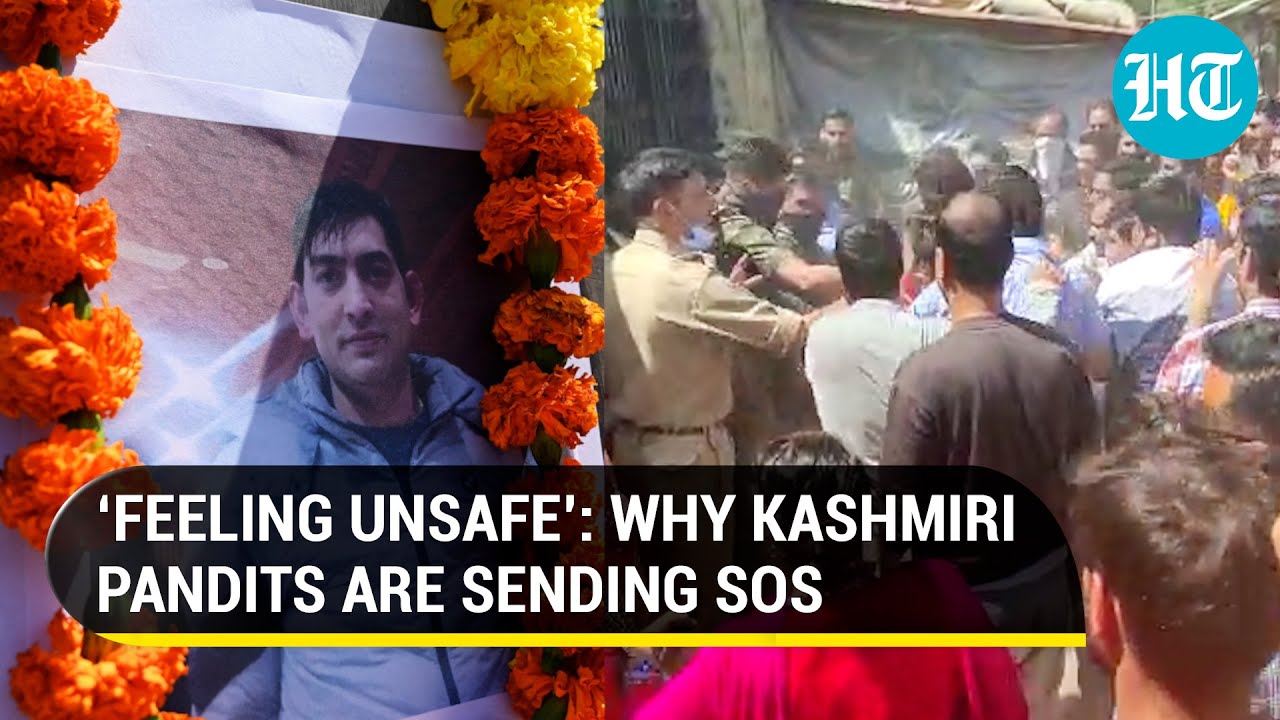Justice for Rahul Bhat: Cops stop Kashmiri pandits&rsquo; march in Baramulla; &lsquo;Feeling unsafe here&rsquo;