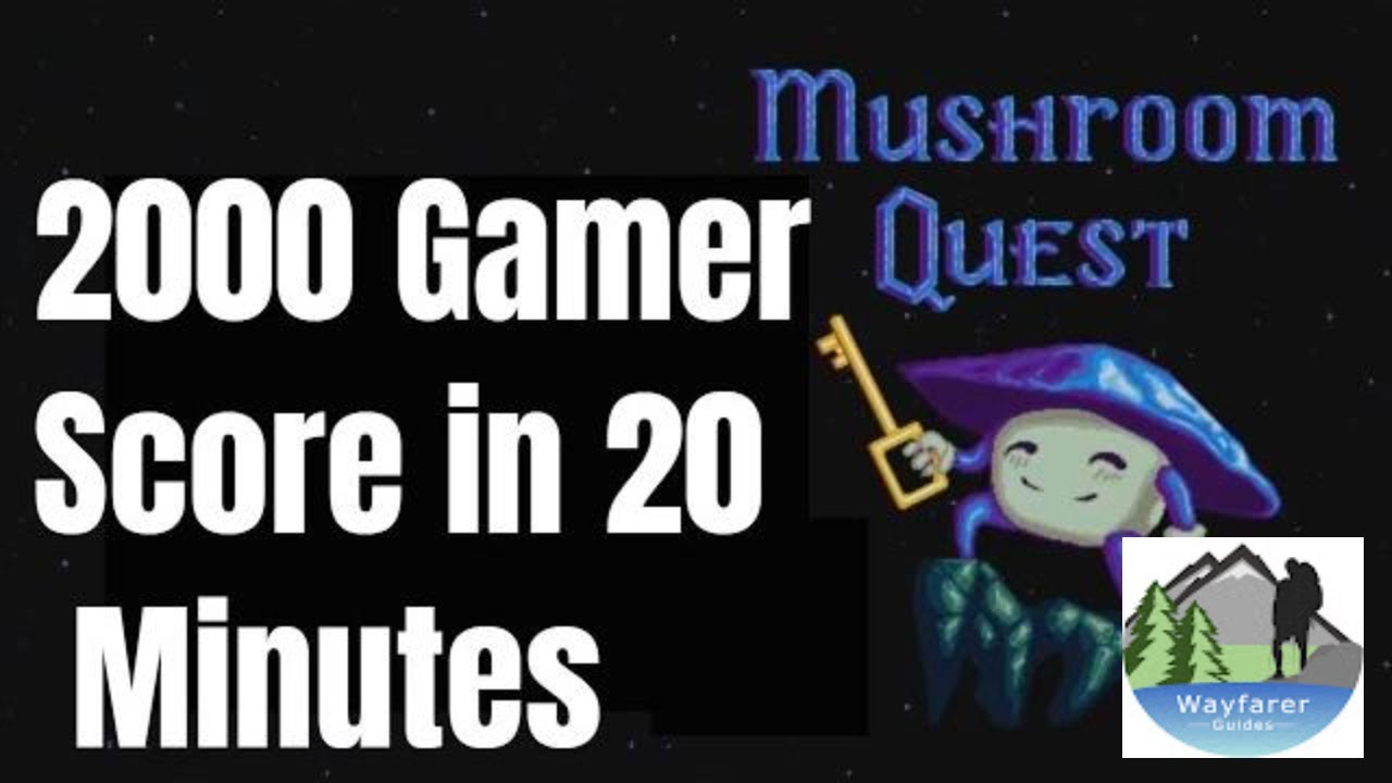 Mushroom Quest Full Achievement Playthrough 1000 GamerScore in 20 Mins