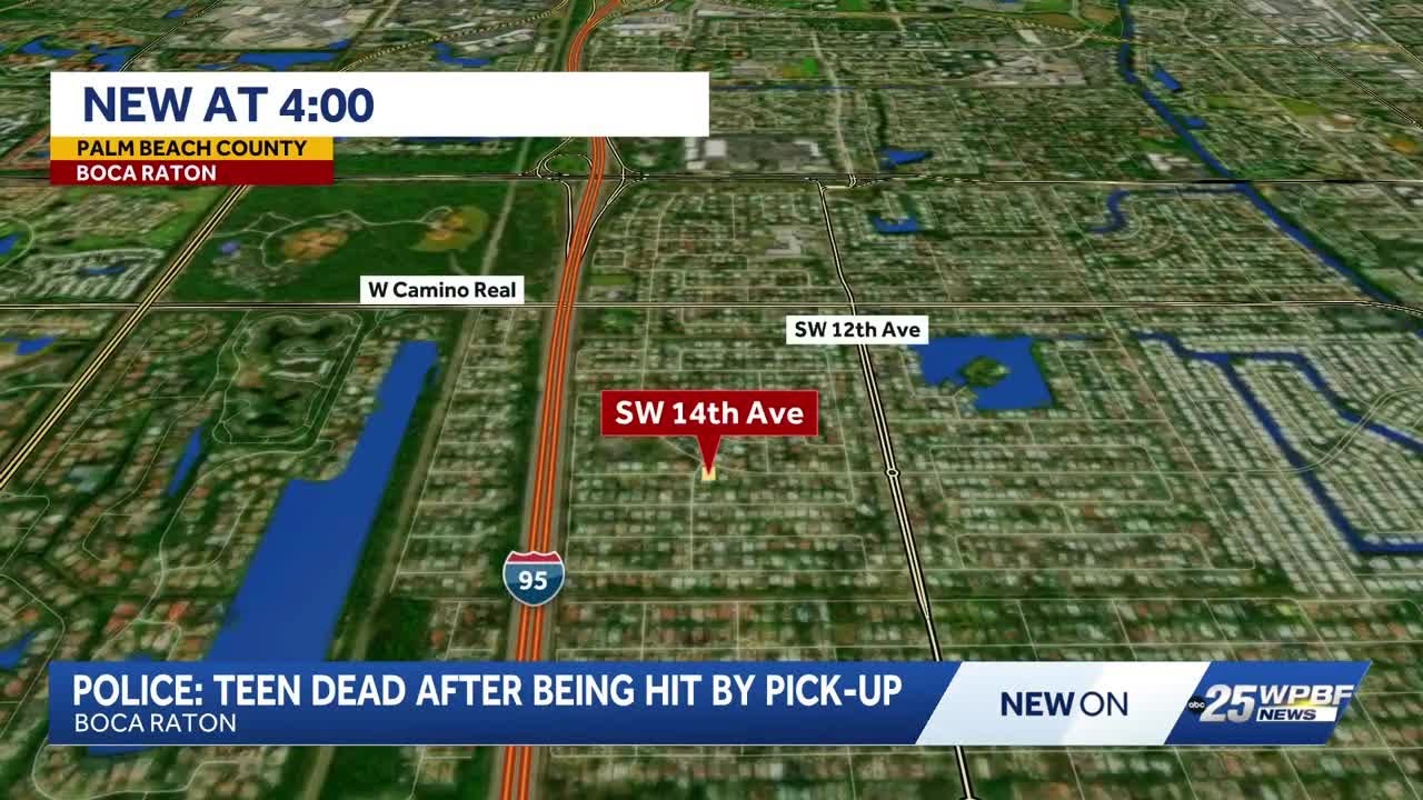 Boca Raton police investigate crash that killed 17-year-old