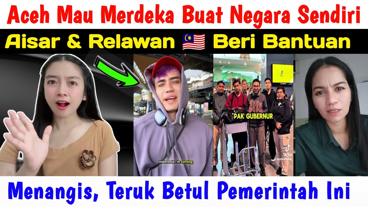 ACEH DEMO MAU MERDEKA⁉️ AISAR & RELAWAN MALAYSIA SIAP MELUNCUR KE ACEH LAGI 