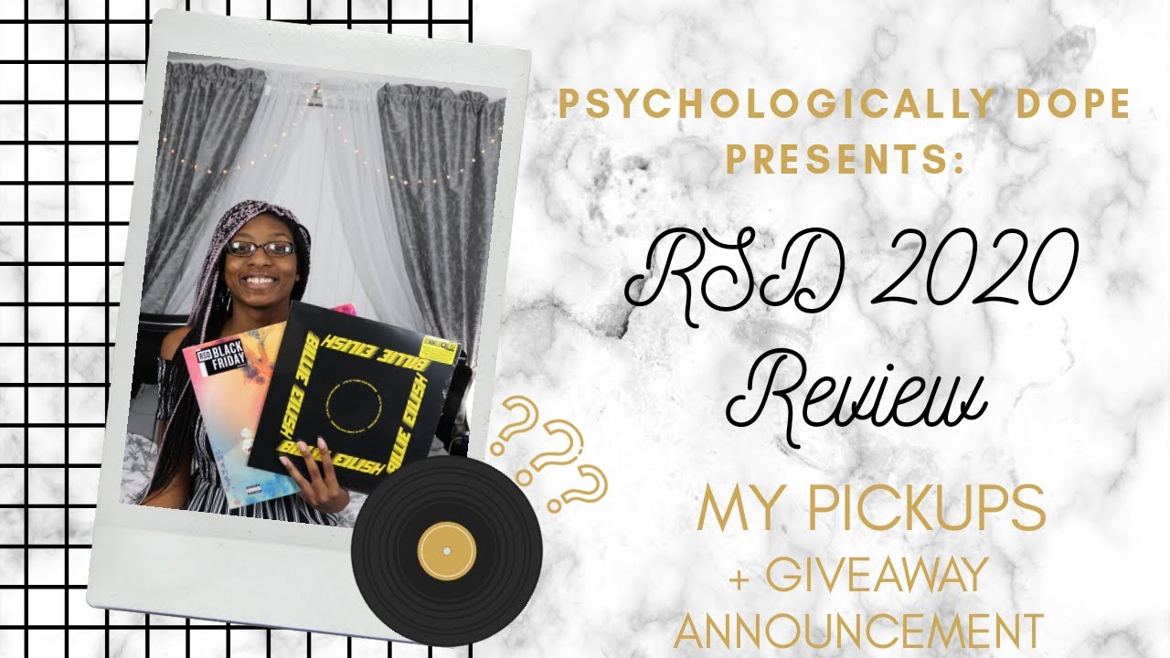 Record Store Day 2020 Review and Vinyl Haul + Giveaway Announcement