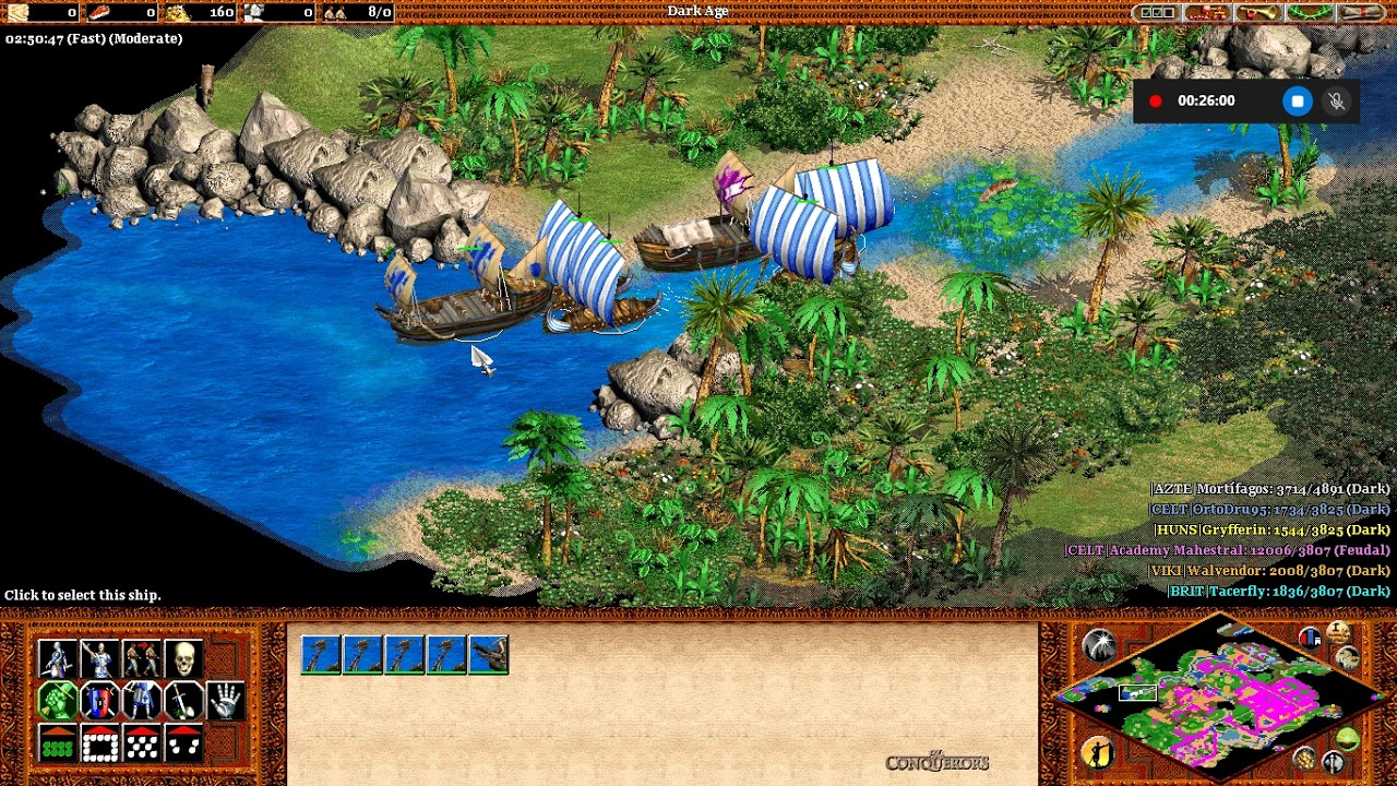 Age of empires 2 custom scenario: Apprentice in Mahestral I (part 3) (No commentary)
