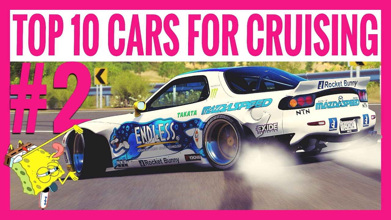 Forza Horizon 3 | Top 10 Cars for Cruising w/ Awesome Sound2️⃣