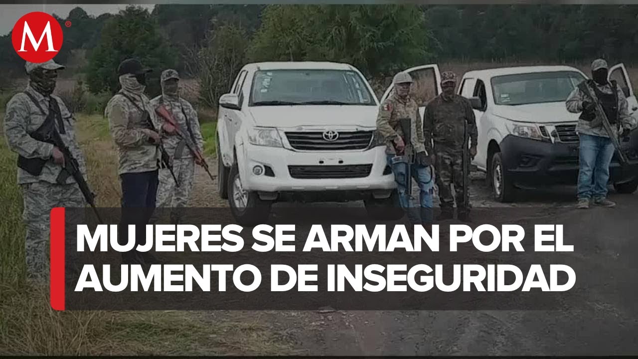 Comunidades purépechas en Michoacán se levantan en armas contra la inseguridad