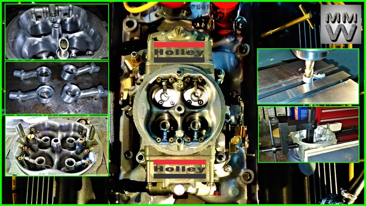 Holley Carb Detailing and Venturi Booster Modifications #33
