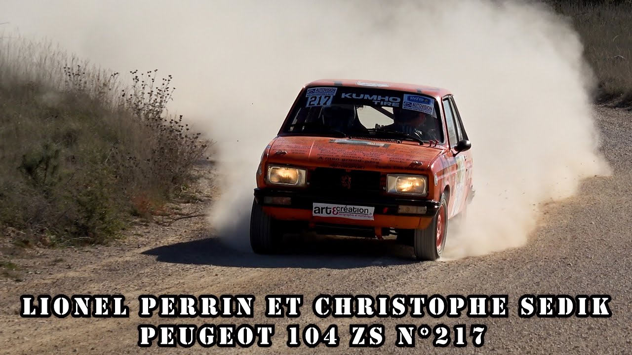 Rallye Terre des Cardabelles 2025 - Peugeot 104 ZS&nbsp;N&deg;217 - Lionel PERRIN et Christophe SEDIK