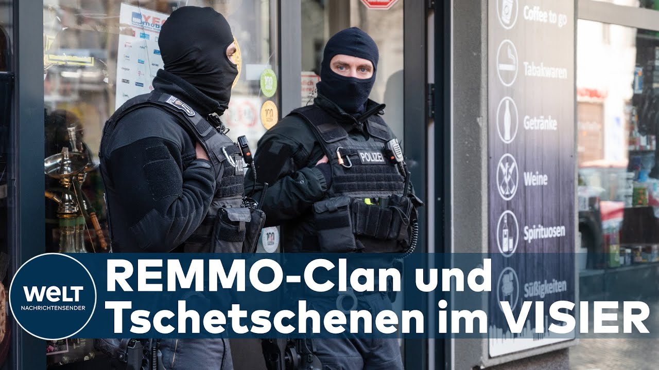 RAUE RAZZIA: SEK und GSG 9 gehen gegen Remmo-Clan und Tschetschenen in Berlin vor