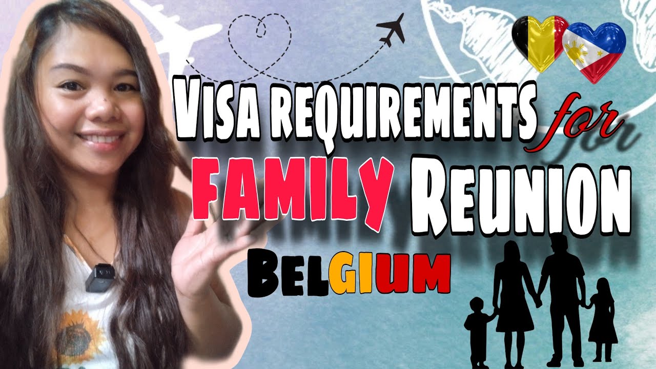 Requirements for Family Reunion Visa Belgium Spouse 2024 #msmani