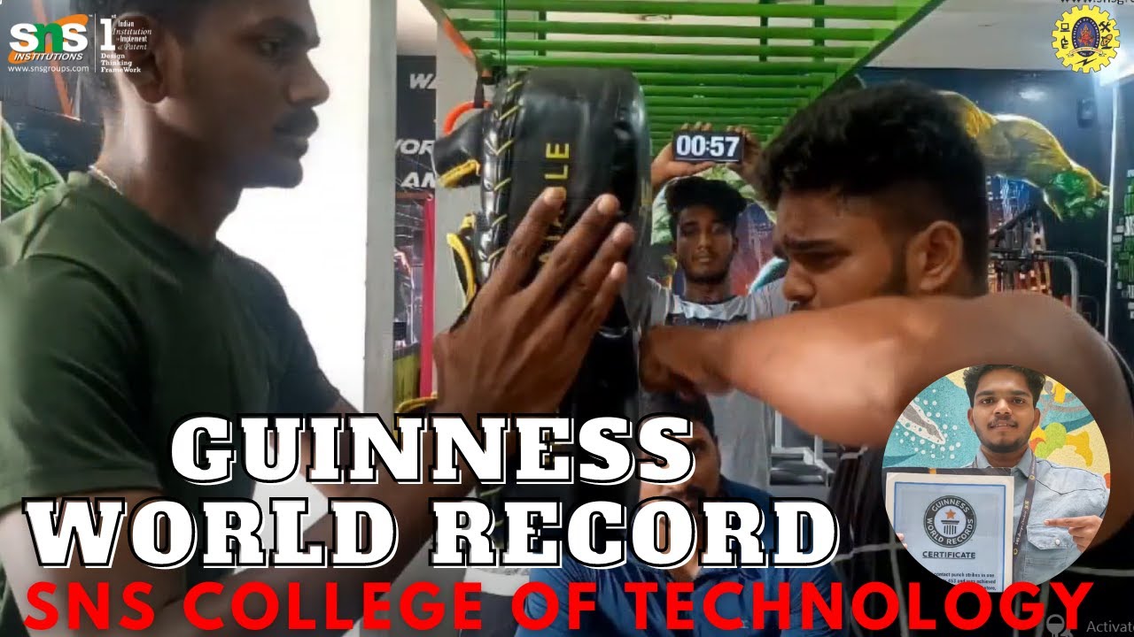 Guinness World Record  | SNS College of Technology | SNS Institutions, Coimbatore