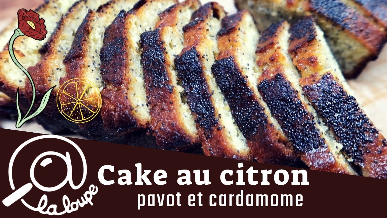 CAKE AU CITRON PAVOT ET CARDAMOME #52