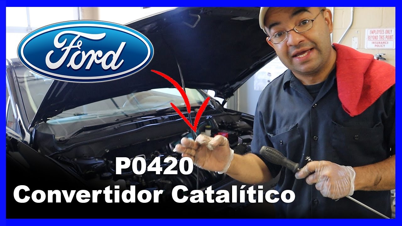 2017 Ford Fusion P0420 Sensor de Oxígeno y Convertidor Catalítico