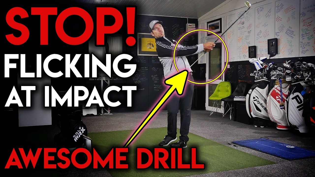 Stop Flicking The Club At Impact! Awesome Drill - Swing Quest Series