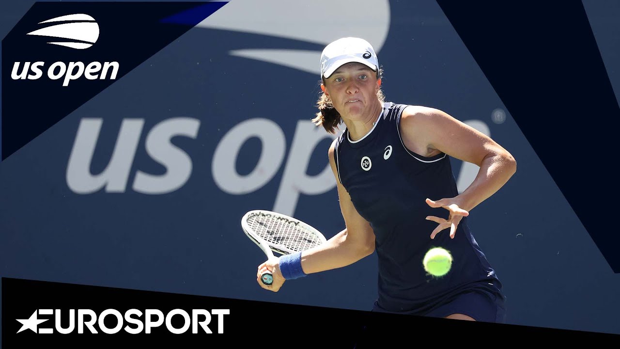 Iga Świątek - Belinda Bencic | 4. runda US Open | Skr&oacute;t meczu
