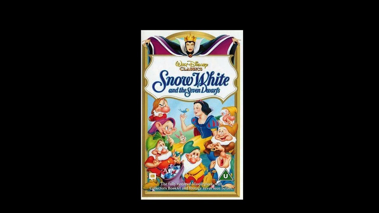 Opening to Snow White and the Seven Dwarfs UK VHS [1994]