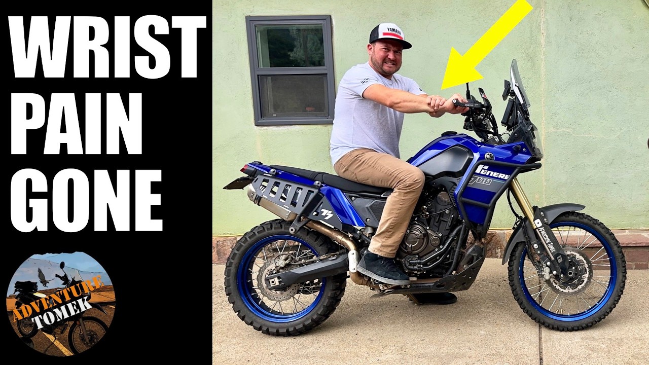 No More Wrist Pain DIY Mod for FREE Tenere 700