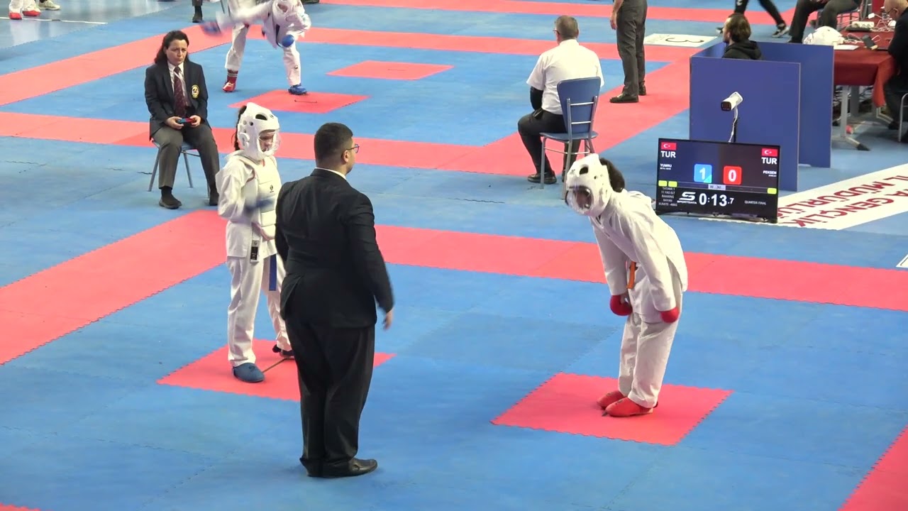 Betül Abide Yumru vs Minelsu Pekşen | 31.01.2026| Sakarya Karate Ligi 3. Etap| -46 KG