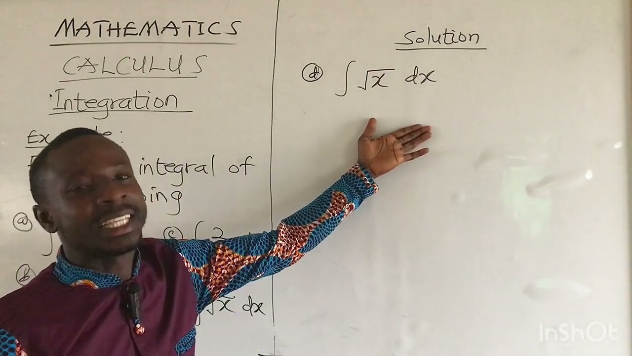 CALCULUS (Step by Step in Integration)