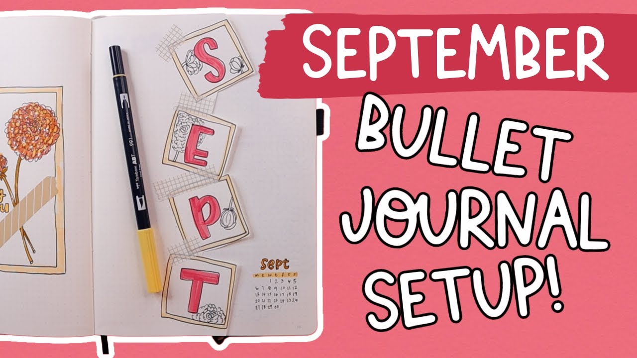 September Bullet Journal Setup | PLAN WITH ME