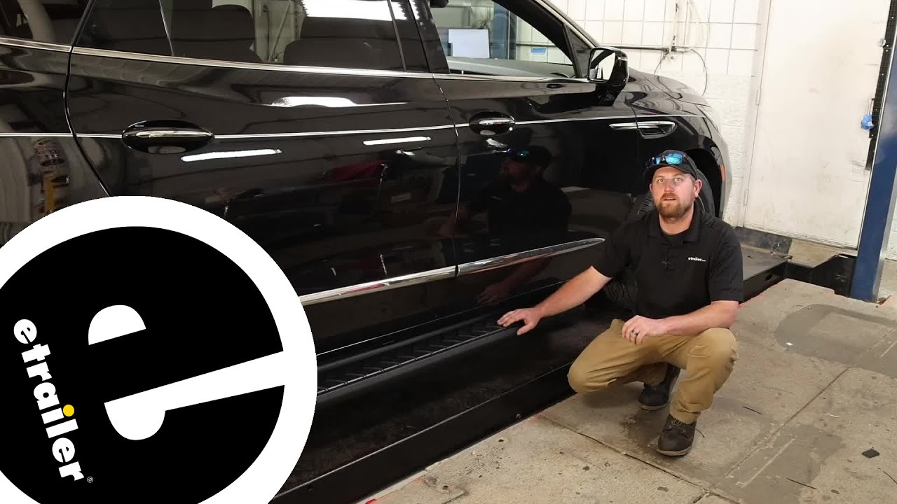etrailer | Set up: AeroTread Running Boards w/ Custom Installation Kit on a 2022 Buick Enclave