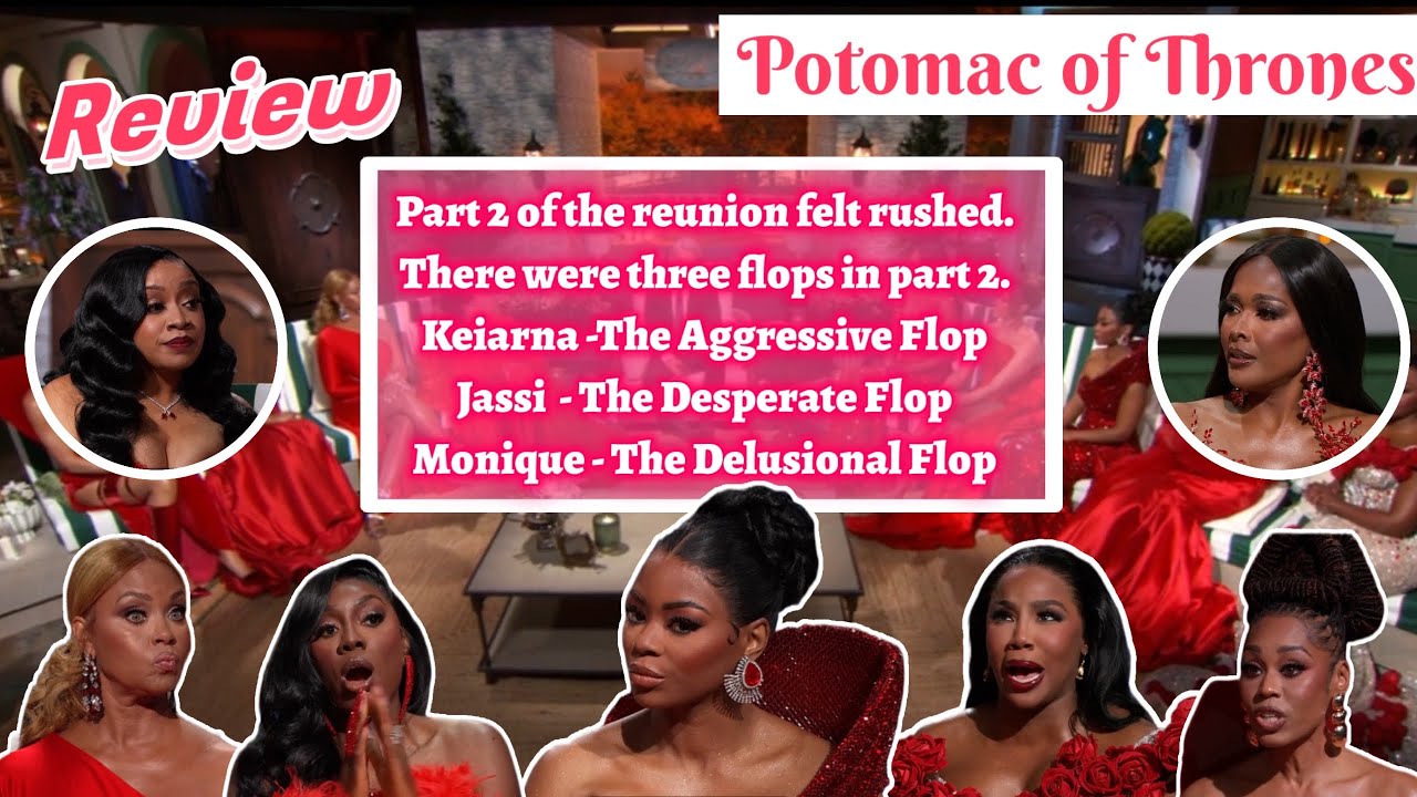 #RHOP| Real Housewives of Potomac| Season 10| Episode 19 | Reunion Part 2 (Review)