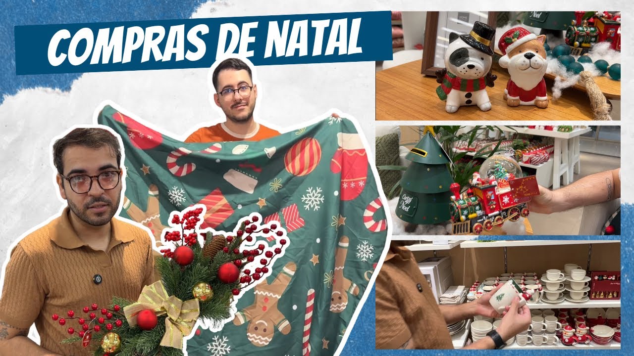 🎄 VLOG DE NATAL 2025: COMPRANDO DECORAÇÃO + DECORANDO A CASA | TOUR DE DECORAÇÃO DE NATAL ✨