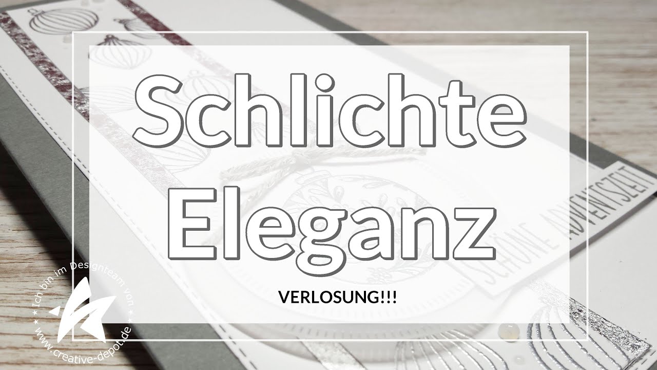 Silbrig schön | VERLOSUNG! | Creative-Depot | Ohrenpost