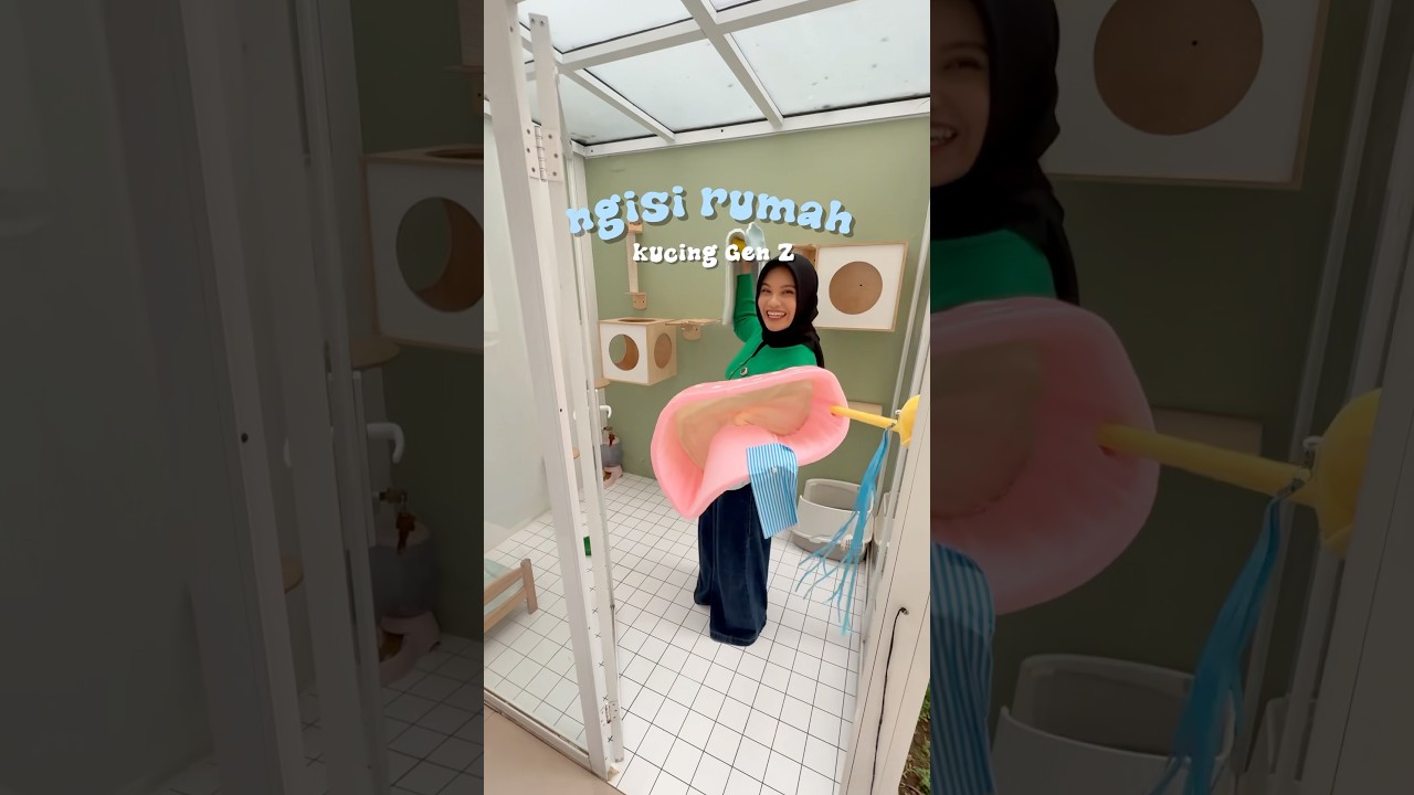 DEKOR RUMAH KUCING ALA GEN Z! ADA BATHUP GEMES BANGET 🛁🐈