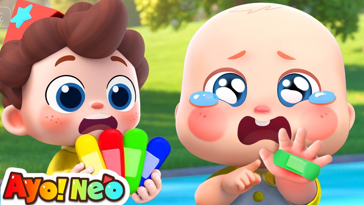 Empat Zuzu Terluka 🩹| Lagu Plester Luka🎵 | Lagu Anak-anak | Ayo！Neo | Yes！Neo Bahasa Indonesia